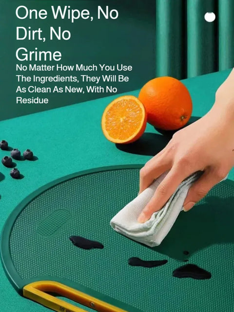 Double-Sided Antibacterial Chopping Board – Thickened, Non-Slip, Food-Grade Cutting Tool