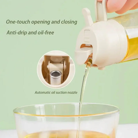 Spray Oil Sprayer Bottle Dual-Use Cooking Oil Dispense