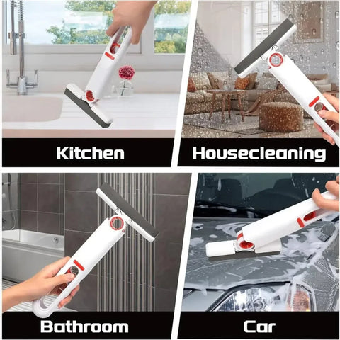 Mini Self-Squeezing Handheld Mop Foldable Sponge Cleaner for Home & Car