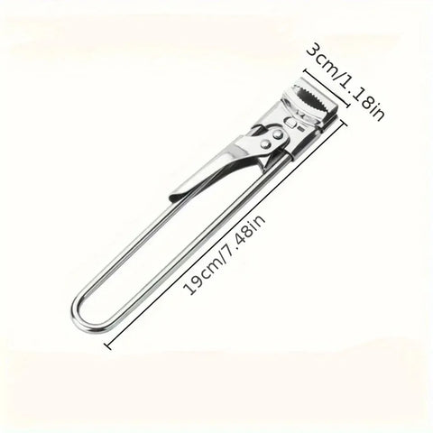 Adjustable Multi-Function Bottle Opener – Stainless Steel Jar & Can Opener for Kitchen Use