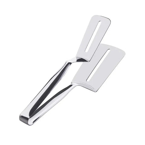 Stainless Steel Steak & BBQ Clip Multi-Purpose Kitchen Tongs for Cooking and Grilling