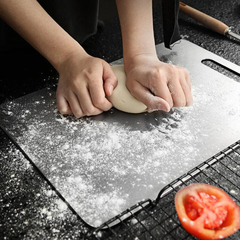 Thickened Stainless Steel Cutting Board Antibacterial & Mildew-Proof Kitchen Board