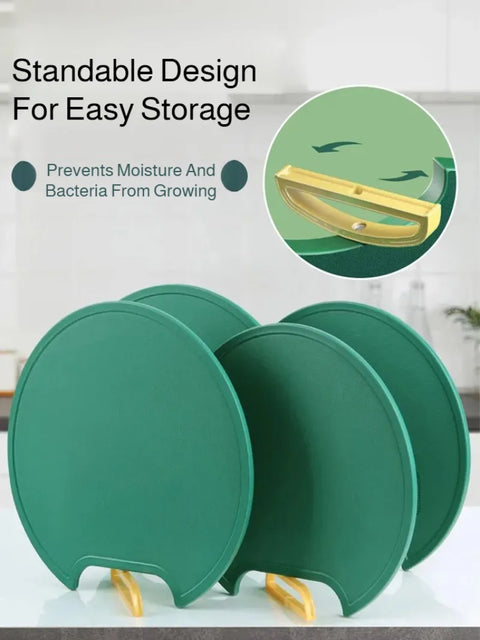 Double-Sided Antibacterial Chopping Board – Thickened, Non-Slip, Food-Grade Cutting Tool