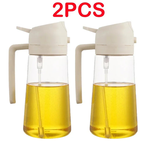 Spray Oil Sprayer Bottle Dual-Use Cooking Oil Dispense