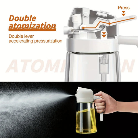 Spray Oil Sprayer Bottle Dual-Use Cooking Oil Dispense